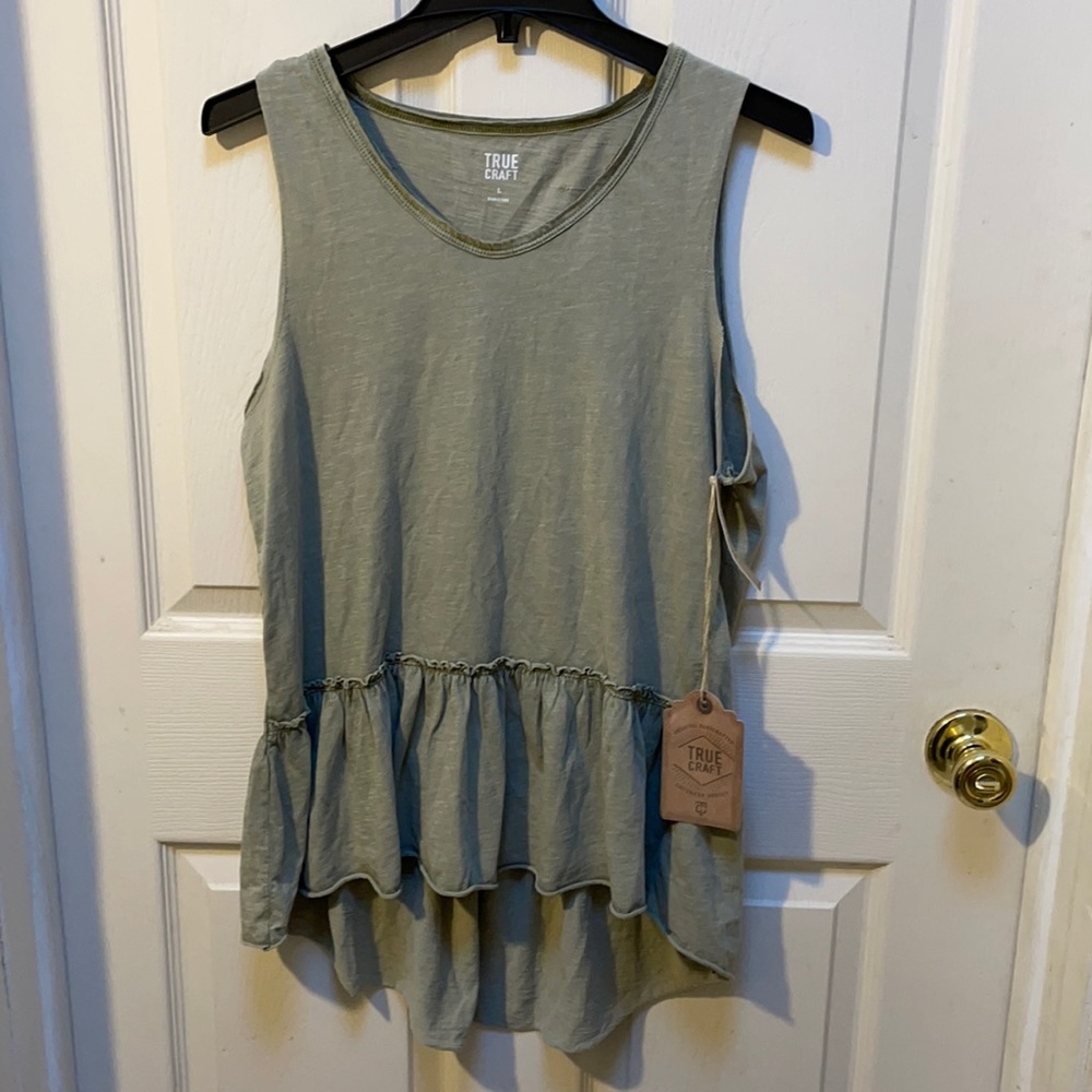 High low tank top